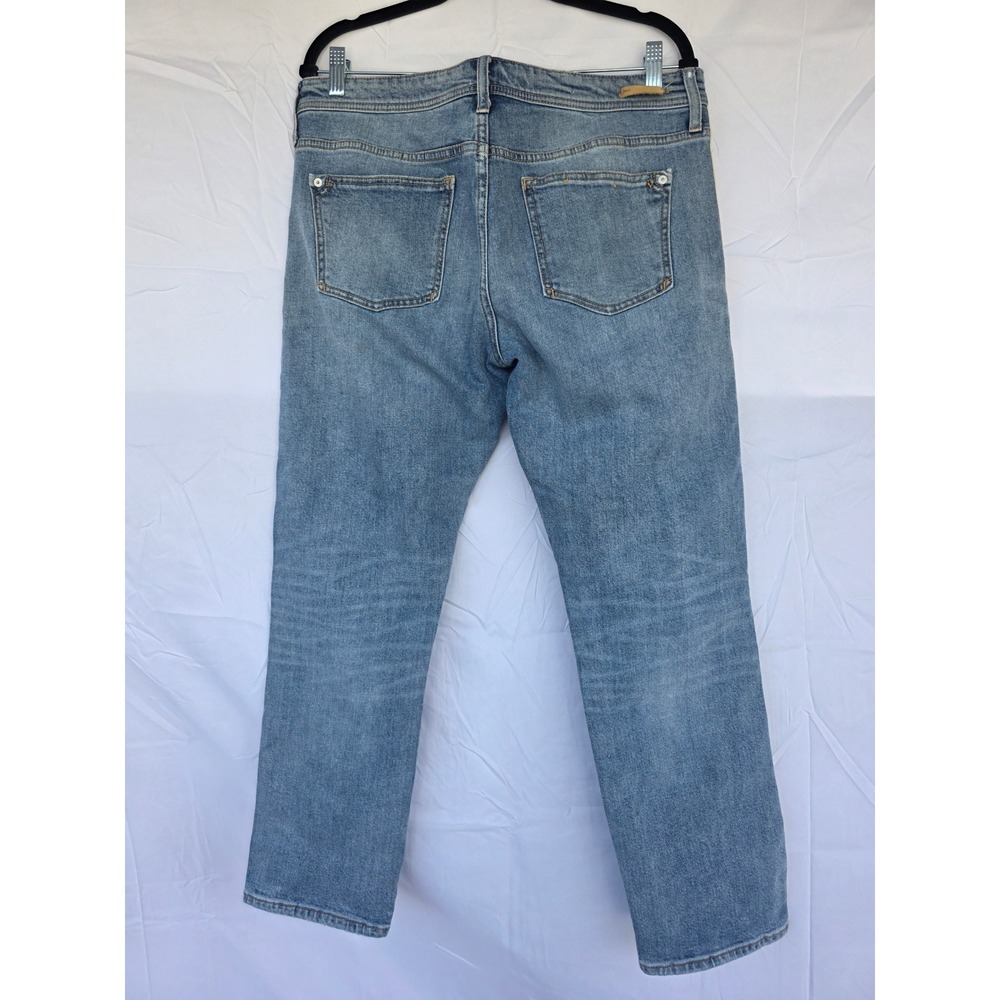 Pilcro and the Letterpress Slim Boyfriend Jeans Side Stripe Distressed 30 Stripe - Picture 8 of 14